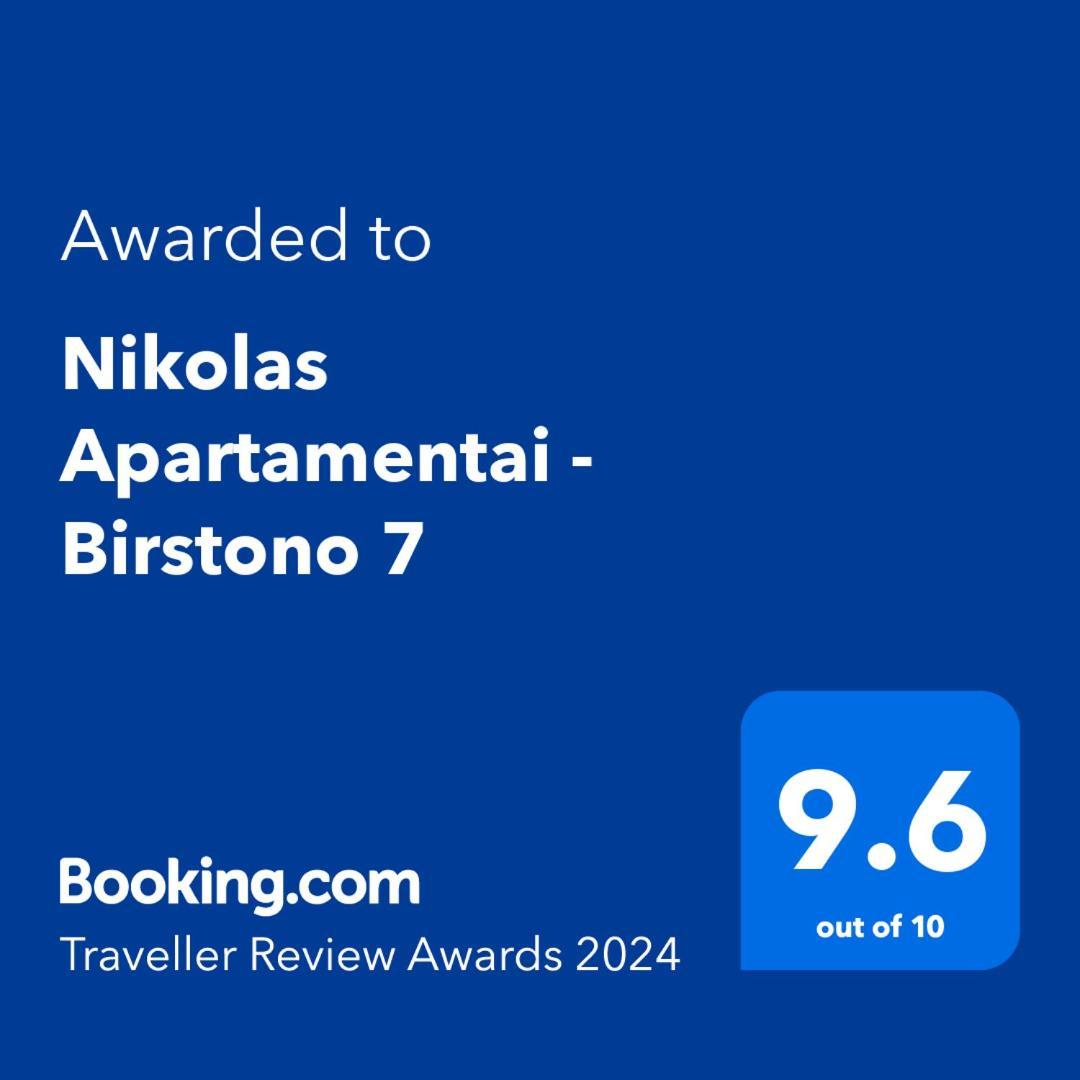Nikolas Apartamentai - Birstono 7 Druskininkai Eksteriør bilde